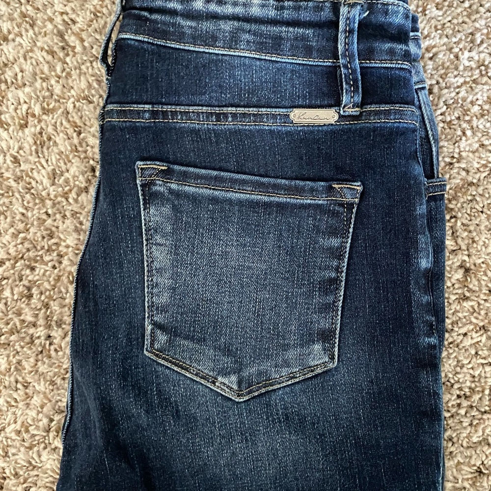 KanCan Women's High Rise Jeans - Deep Indigo